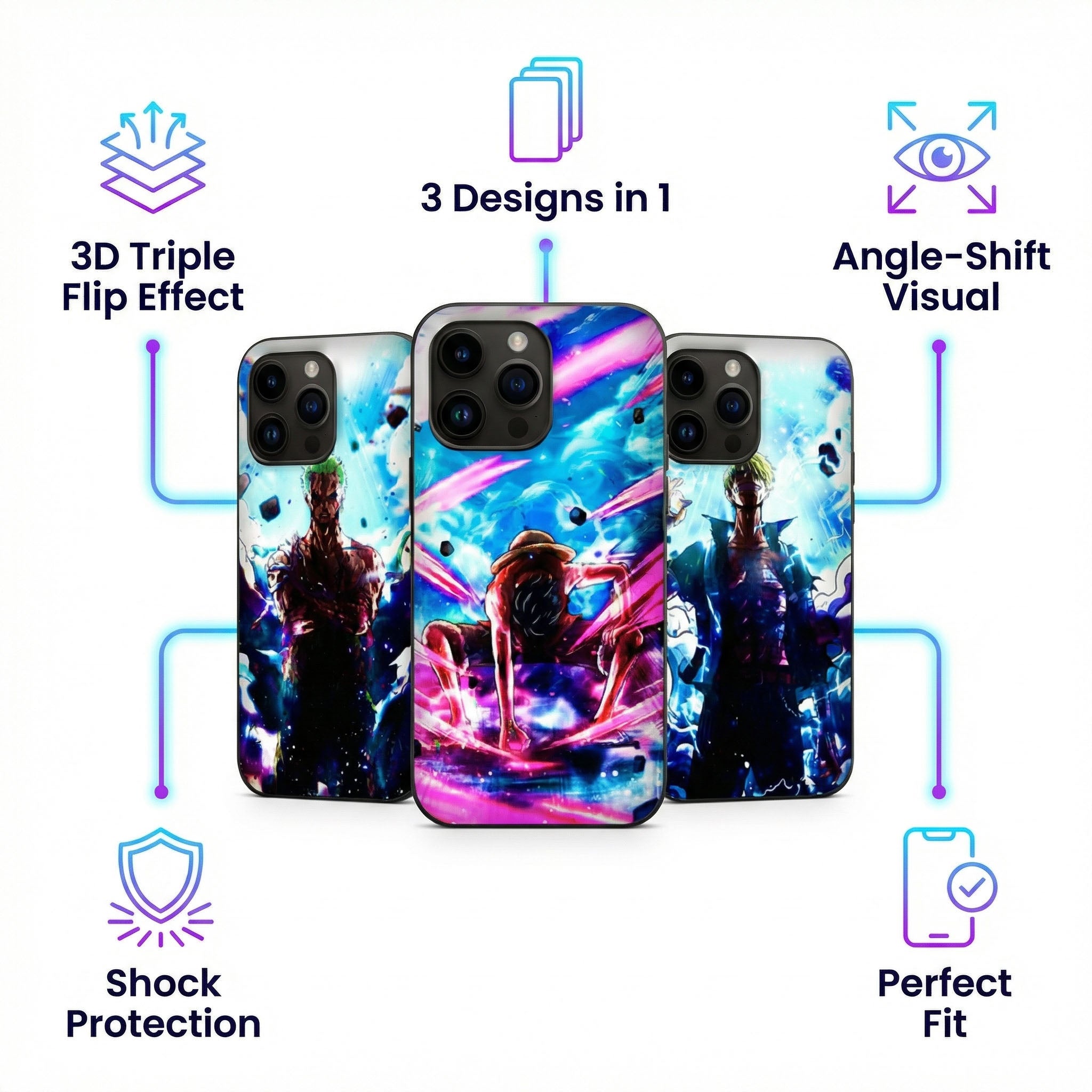 3D Pirates Phone Case